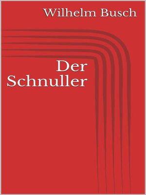 cover image of Der Schnuller